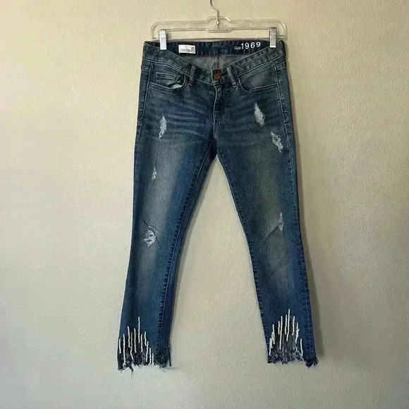 GAP Denim - Gap Always Skinny Distressed Jeans women’s size 26